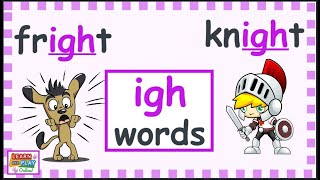 PHONICS Blending words with the igh sound [upl. by Alah]