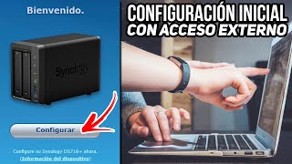 Tutorial Configuración inicial NAS Synology Con Acceso Externo [upl. by Ellenehs363]