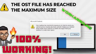 Fix OST file Maxed out error in Outlook in simple steps  Office 365 2020 [upl. by Krock256]