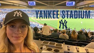 New York Yankees Game  Yankee Stadium Tour Food amp Fun [upl. by Madlin417]