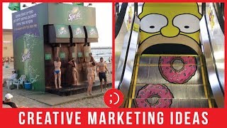 47 Creative Marketing and Guerilla Marketing Ideas Slideshow [upl. by Torrey]