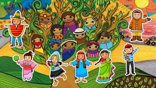 Cuento Día de la Diversidad Cultural [upl. by Fassold]