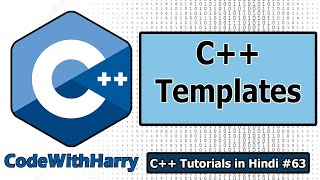 C Templates Must for Competitive Programming  C Tutorials for Beginners 63 [upl. by Jillian]