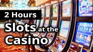 CASINO AMBIANCE Slots Poker amp Gambling in LAS VEGAS  2 HOURS  The Ultimate Ambience [upl. by Herzig]