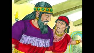 Belshazzars Feast Daniel Interprets Writing on the Wall Bible story told for children [upl. by Tinaret]