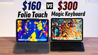 Logitech Folio Touch vs Magic Keyboard for 11quot iPad Pro [upl. by Bronson]