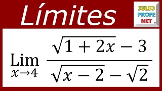 Límites algebraicos  Ej 15 [upl. by Kraska]