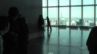 Tokyo Earthquake  Mori Tower 52nd Floor 1132011 [upl. by Annatnom]