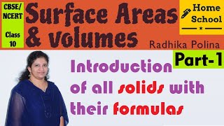 Surface Areas amp Volumes Part1 Class 10IntroductionMathematics NCERT  CBSE [upl. by Airetahs]