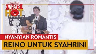 Spesial Reino Barack Bawakan Restu Untuk Syahrini [upl. by Berget]