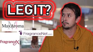 ARE FRAGRANCE DISCOUNTERS LEGIT  DO FRAGRANCENET FRAGRANCEX AND MAXAROMA SELL REAL FRAGRANCE [upl. by Crisey]