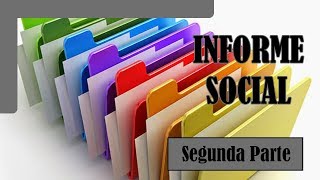 Informe social  Tutorial [upl. by Augusta163]