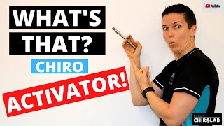 What Is A Chiropractic Activator [upl. by Aria846]