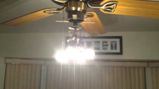 How to replace candelabra light sockets in ceiling fan [upl. by Brufsky]