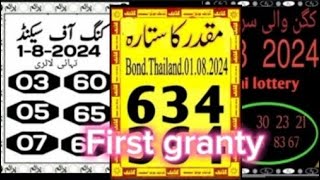 Prize Bond guess paper Thailand 182024 first granty like and share [upl. by Kelley]