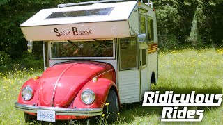 The VW Beetle Thats Also an RV I RIDICULOUS RIDES [upl. by Ardnaid]