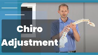 What is a Chiropractic Adjustment From Chiropractor [upl. by Kingdon]