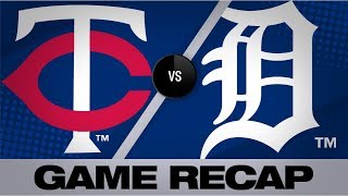 Astudillo collects 4 hits in the Twins win  TwinsTigers Game Highlights 92619 [upl. by Radie]