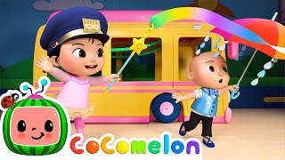 Wheels on the Bus Ceces Pretend Play Version  CoComelon Nursery Rhymes amp Kids Songs [upl. by Gertrud]