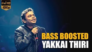 Yakkai Thiri  Aayitha Ezhuthu  AR Rahman  Bass Boosted Song 🎧 [upl. by Wheaton]