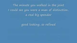 Shirley Bassey Big Spender with Lyrics on screen [upl. by Naor112]