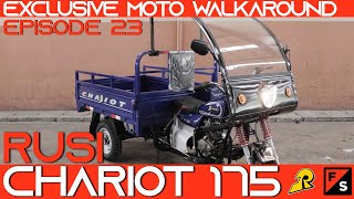 EXCLUSIVE MOTO WALKAROUND EP 23 RUSI CHARIOT 175  WITH PRICE 2021 [upl. by Lette]