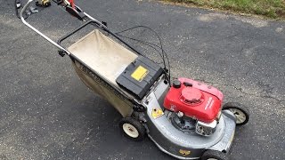 Honda HR215 HX Lawn Mower [upl. by Milson]