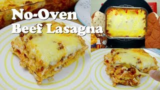 Beef Lasagna Recipe  No Oven Beef Lasagna  Easy Beef Lasagna  Stove top lasagna [upl. by Cornia]