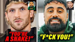 Logan Paul CONFRONTS George Janko Following His Andrew Tate Podcast [upl. by Leksehcey]