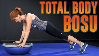 THE BEST BOSU BALL Workout For Beginners Follow Along [upl. by Ainigriv318]