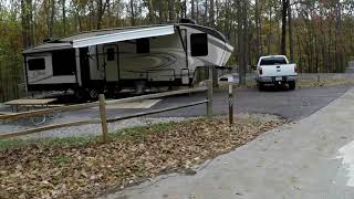 David Crockett State Park  Lawrenceburg Tennesee  Campgrounds 1 and 2  Site Views [upl. by Alam]