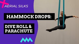 2 AERIAL HAMMOCK DROPS that are EASY for BEGINNERS [upl. by Shiverick]