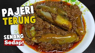 Pajeri Terung  Senang Dan Sedap  Wajib Cuba [upl. by Aivull123]