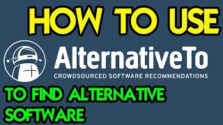 How to Find Alternative Software  Apps Free amp Paid  alternativetonet [upl. by Fogarty]