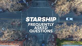 Starship FAQs How does the delivery robot cross the road [upl. by Iahc]