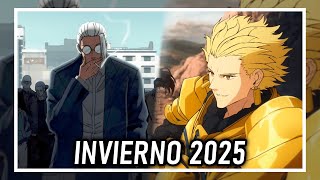 ❄ ESTRENOS ANIME INVIERNO 2025  AnimeCrewTV [upl. by Zeidman]