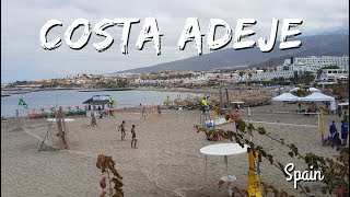 Beaches and Boardwalk Costa Adeje  Tenerife [upl. by Kennedy]