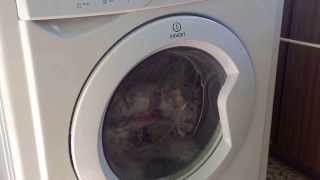 Indesit IWDC6105 Washer Dryer Cottons 90 Boilwash 56 [upl. by Annahsor268]