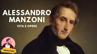 ALESSANDRO MANZONI  vita e opere [upl. by Bolten]