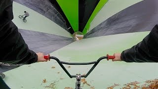 GoPro BMX RIDING INSANE WATERPARK [upl. by Ahseneuq590]