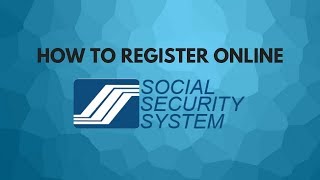 How To Register SSS Online [upl. by Finstad]