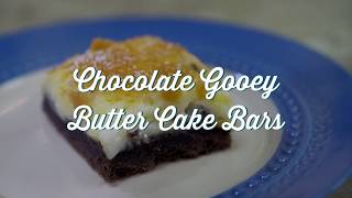 Paula Deen Gooey Butter Cake Bars Recipe [upl. by Ahsatam]