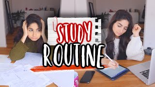 STUDY ROUTINE  Perfekt vorbereitet auf JEDE Klausur [upl. by Robinett]