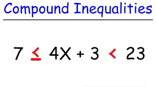 How To Solve Compound Inequalities [upl. by Arabella462]