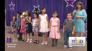 Dr R E Margo Elementary 1st Grade Awards Ceremony May 18 2018 [upl. by Oremar]