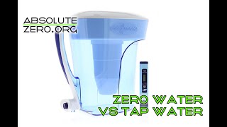 Surprising Zero Water Filter Test Review amp Unboxing [upl. by Iorio]