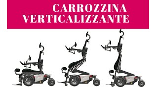 Carrozzina elettrica verticalizzante Karma Evo ALtus • disabiliabilinet [upl. by Initirb634]