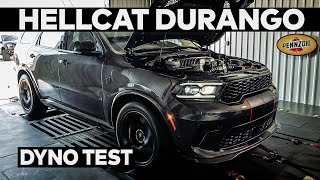 HELLCAT DURANGO stock for now CHASSIS DYNO TESTING [upl. by Ninnahc20]