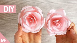 ► Cómo hacer una FLOR de PAPEL en 5 MINUTOS 😱🌺 [upl. by Sears]