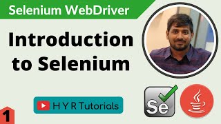 Introduction to Selenium  Selenium Tutorial for Beginners [upl. by Hosfmann]